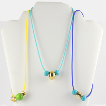 IMG_1730three girls necklaces blue green yell silkie
