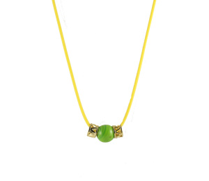Yellow and green Girl's Cool Necklace