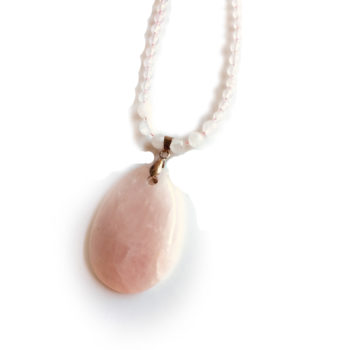 IMG_E7012 blush rosequartz bead chain